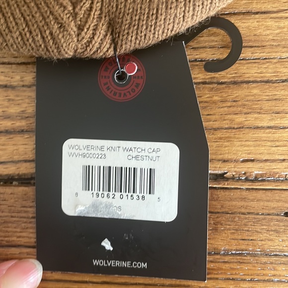 NWT Wolverine One Size Chestnut Brown Knit Watch Cap - Picture 5 of 8
